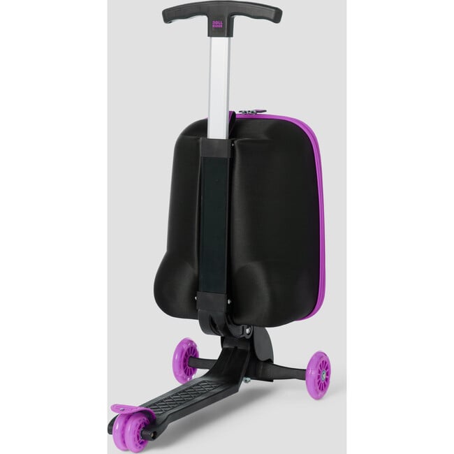 Roll Rider Scooter Suitcase, Purple - Luggage - 2