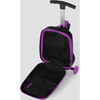 Roll Rider Scooter Suitcase, Purple - Luggage - 4