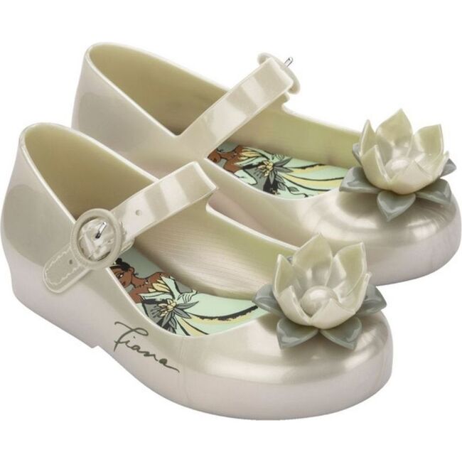 Rose Jelly Mary Janes, Light Green