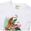 Tiger Print T-Shirt, White - T-Shirts - 2