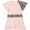 Tiger Print Dress, Pink - Dresses - 2