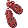 Disney Jelly Shoes, Red - Sandals - 4