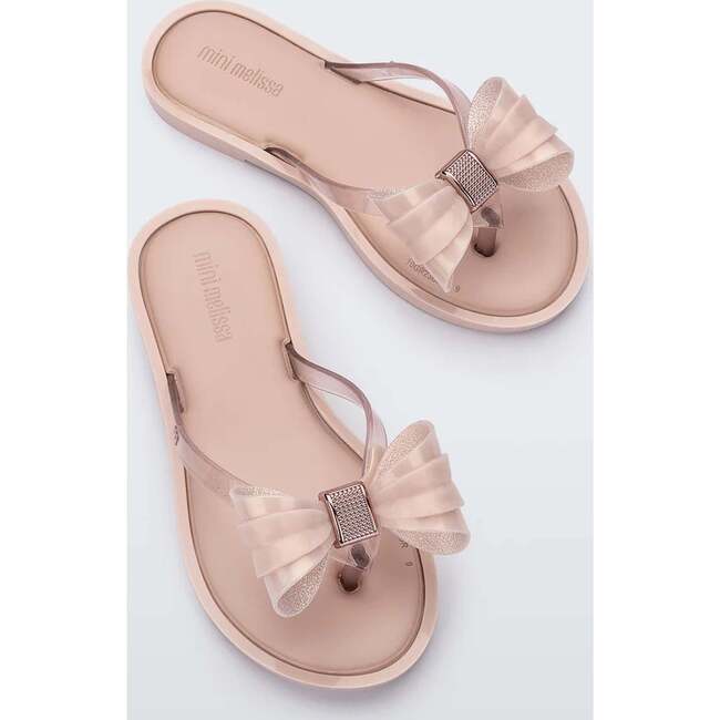 Bow Sandals, Pink - Sandals - 2