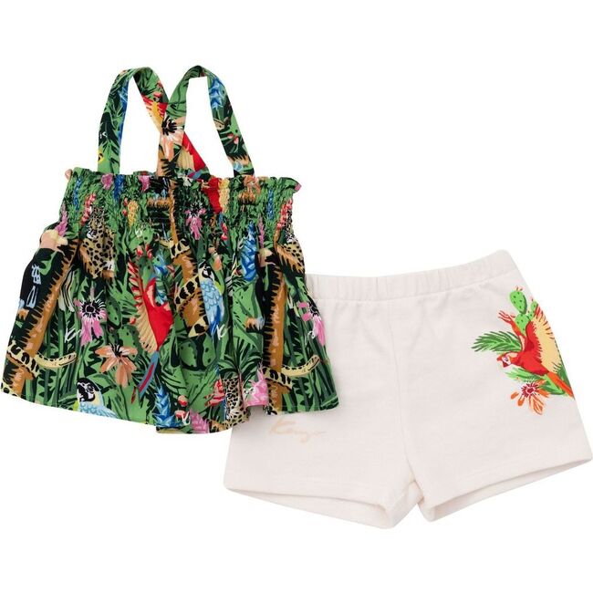 Jungle Print Outfit, Green