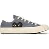 Converse Low Top Sneakers, Gray - Sneakers - 1 - thumbnail