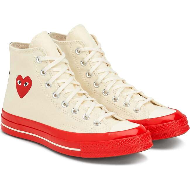 Converse High Top Sneakers, Red - Sneakers - 2