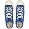 Heart High Top Sneakers, Blue - Sneakers - 4