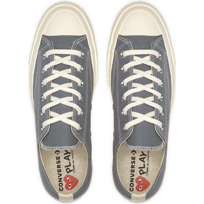 Converse Low Top Sneakers, Gray - Sneakers - 4