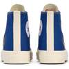 Heart High Top Sneakers, Blue - Sneakers - 5