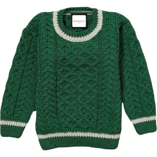 London Days Sweater, Cut Grass Green