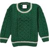 London Days Sweater, Cut Grass Green - Cardigans - 1 - thumbnail