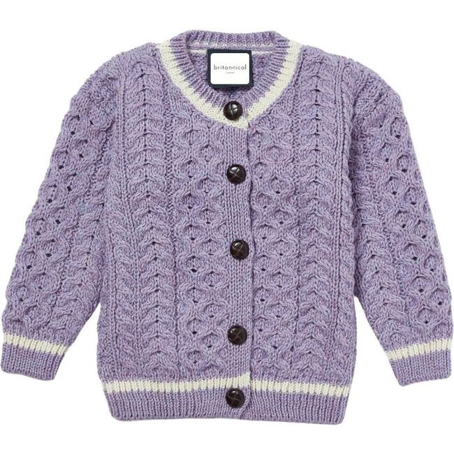 London Days Cardigan, Amethyst