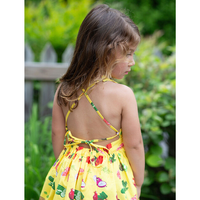 Tie Back Dress in Farmer’s Market - Dresses - 5