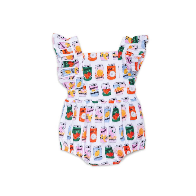 Bubble Romper in Soda Pop