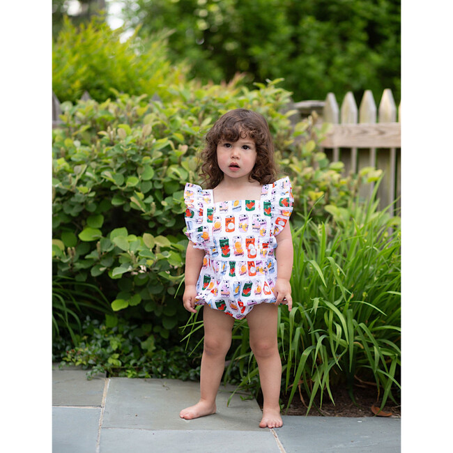 Bubble Romper in Soda Pop - Rompers - 3