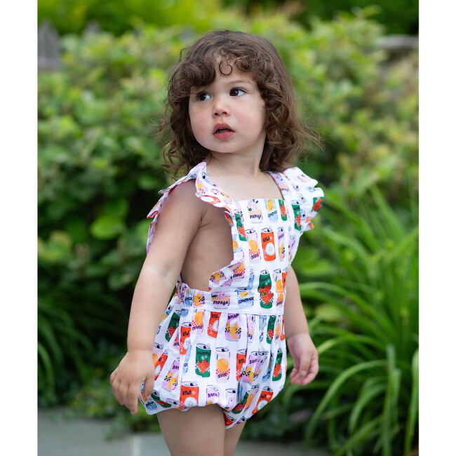 Bubble Romper in Soda Pop - Rompers - 4