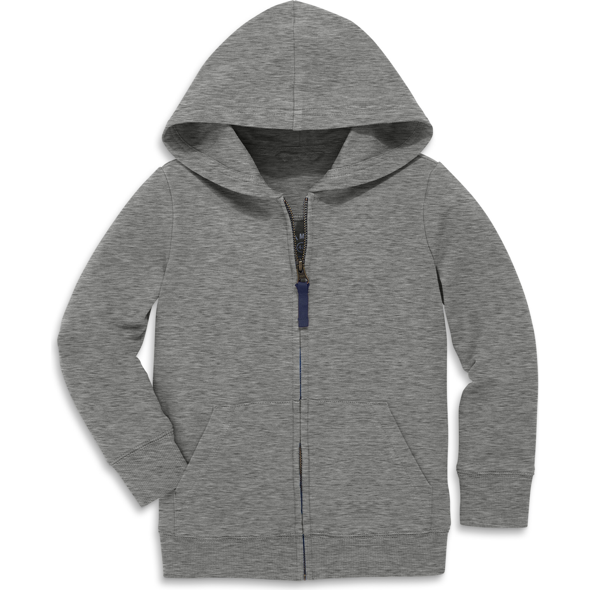 The Zip Hoodie , Heather Storm Gray - Jackets - 1