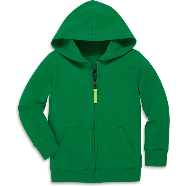 The Kids Zip Hoodie, Grass