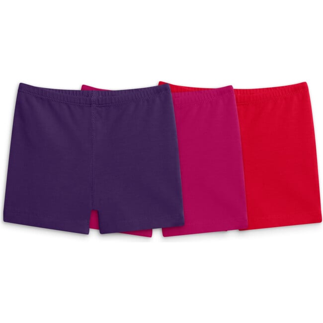 Kids Under Short 3-Pack, Raspberry Mix