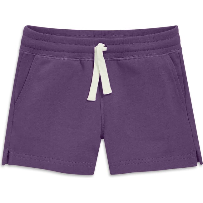 Kids Track Short, Vintage Grape