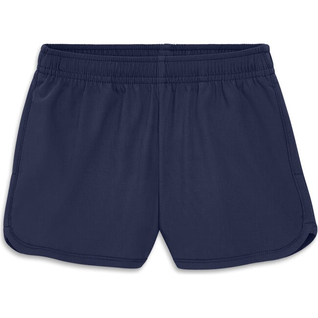 Kids Staycool Stretch Running Short, Navy