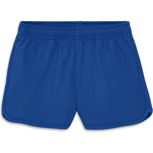 Kids Staycool Stretch Running Short, Cobalt