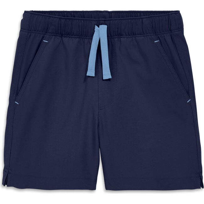 Kids Staycool Stretch Gym Short, Navy