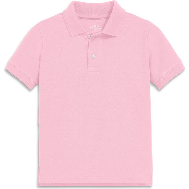 Kids Short Sleeve Pique Polo, Blossom