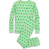 Kids Organic Pj Set In Good Luck Charms, Pear Good Luck Charms - Pajamas - 1 - thumbnail