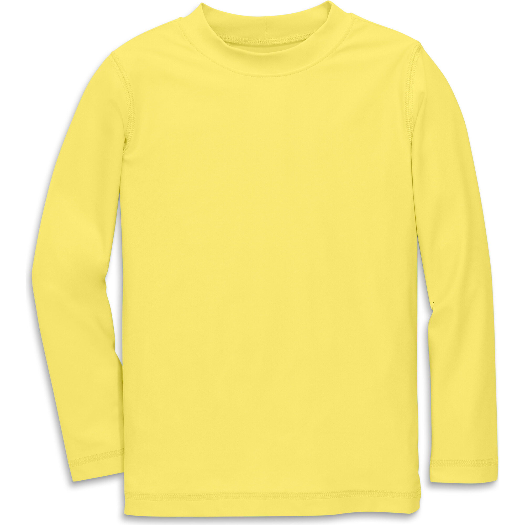 Kids Long Sleeve Rash Guard, Banana - Rash Guards - 1