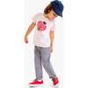 Kids Ladybug Tee, Light Blossom - T-Shirts - 3