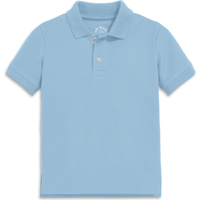 Kids Short Sleeve Pique Polo, Stream