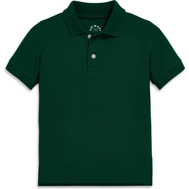 Kids Short Sleeve Pique Polo, Ivy