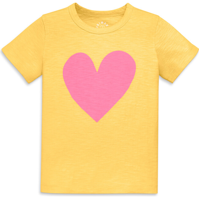 Kids Heart Tee, Sunlight - T-Shirts - 1