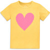 Kids Heart Tee, Sunlight - T-Shirts - 1 - thumbnail