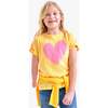 Kids Heart Tee, Sunlight - T-Shirts - 2