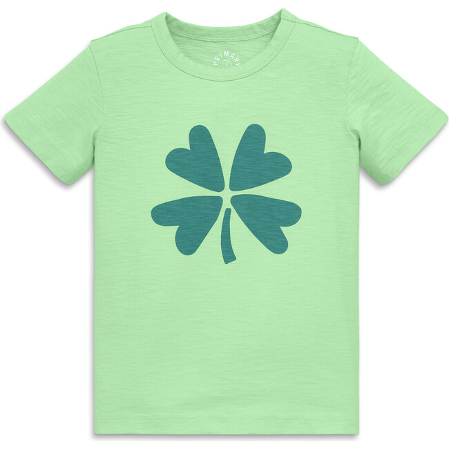 Kids Clover Tee, Pear