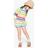 Kids Recess Short In Candy Stripe, Ivory Candy Stripe - Shorts - 2