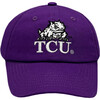 Officially Licensed TCU Baseball Hat, Purple - Hats - 1 - thumbnail