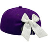 Officially Licensed TCU Bow Baseball Hat, Purple - Hats - 2