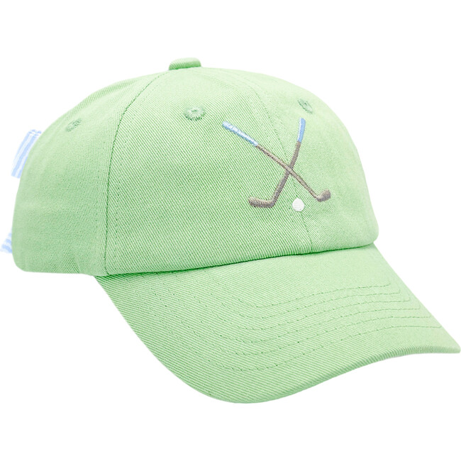 Golf Clubs Bow Baseball Hat, Green