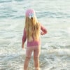 Mermaid Bow Baseball Hat, Pink - Hats - 2