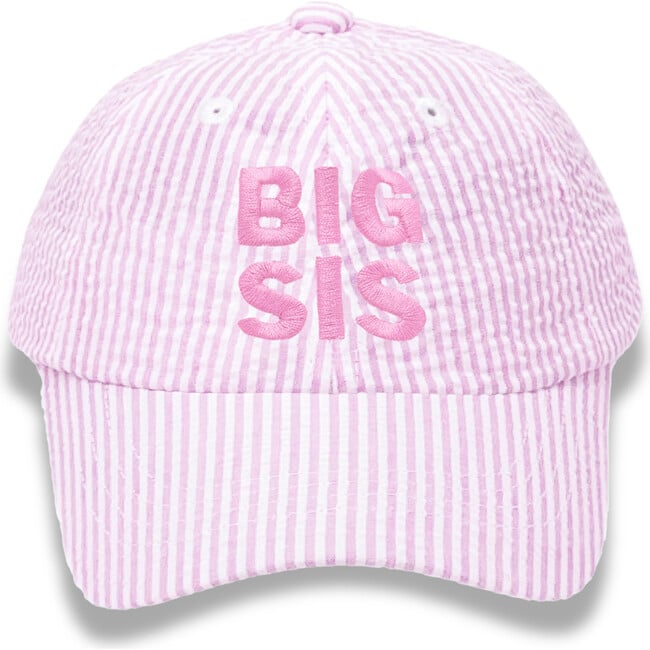 Big Sis Bow Baseball Hat, Pink