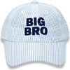 Big Bro Baseball Hat, Blue - Hats - 1 - thumbnail