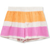 Ombre Knit Shorts, Orange - Shorts - 1 - thumbnail