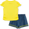 Tulip Applique Short Set, Yellow - Mixed Apparel Set - 2