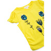 Tulip Applique Short Set, Yellow - Mixed Apparel Set - 3