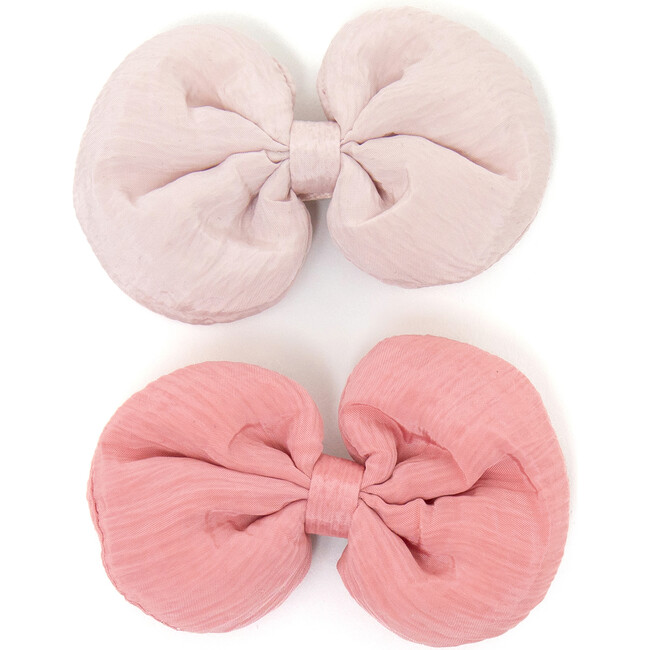 Olivia Hairclip Set, Pink