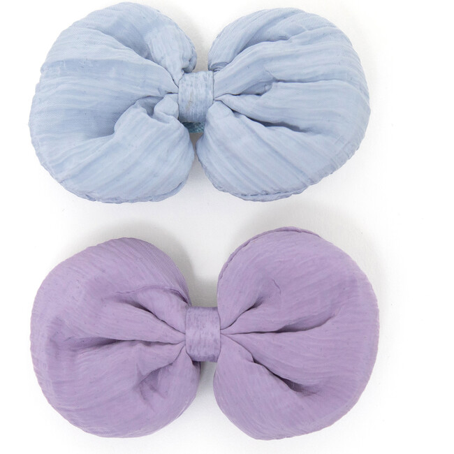 Olivia Hairclip Set, Blue