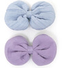 Olivia Hairclip Set, Blue - Hair Accessories - 1 - thumbnail